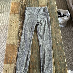 Grey spotted Lululemon leggings